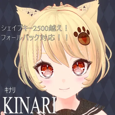 オリジナル3Dキャラクター「キナリ（KINARI））」
