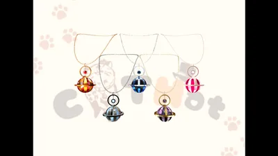 【PB設定済み】N_001 OrbNecklace【VRChat】