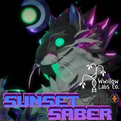 GALILEO || 🌆 Sunset Saber 🌆 Avatar for VRC/VRCHAT