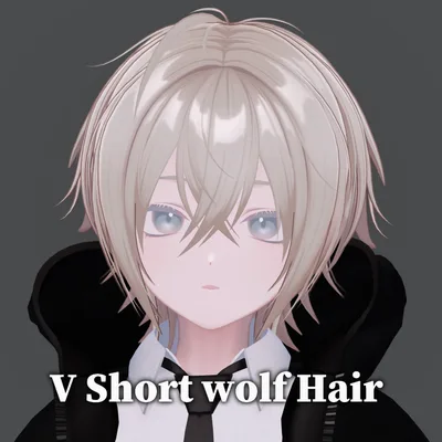 V Short wolf Hair【#EvicPlus】
