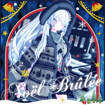 106アバター相当 冬映えコーデ-Noël Brûlée-ノエルブリュレ (VRChat向衣装)#mumu_shop