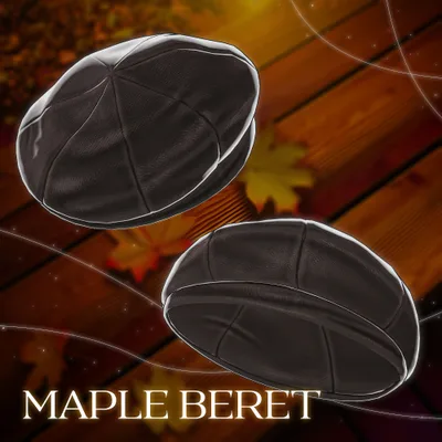 【FREE】【13アバター対応】 Maple Beret 【VRChat想定】