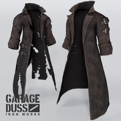 処刑人の外套(FBX / unitypackage )