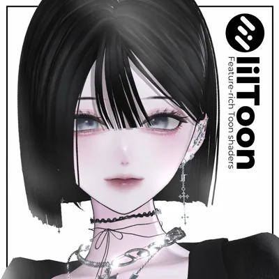 ♡update♡【12アバター対応】切りっぱなしぱっつんボブヘア