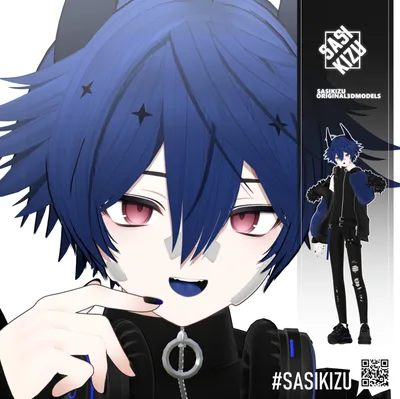 【オリジナル3Dモデル】ノイズ（noiz）RE Ver.1.01