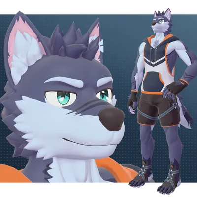 【オリジナル3Dモデル】ハイテツ