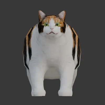 【3D動物】ブーニャン(ローポリ)