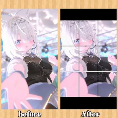 【VirtualLens2対応】COMPOSITION✨LOCK！！【写真構図サポートグリッドマスク】