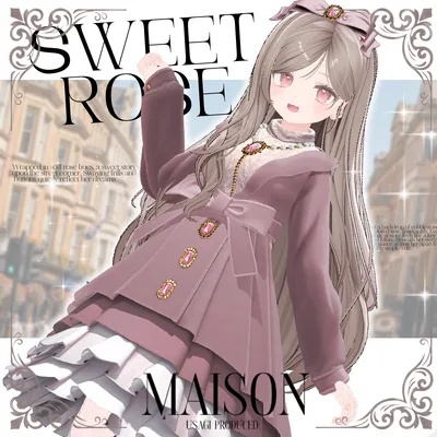 [11Avatars] SWEET ROSE  #Maison_Usagi091