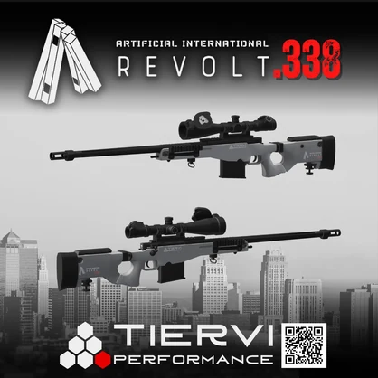 【VRChat向け】狙撃銃 Revolt.338