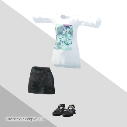 BigT-shirt set［VRChat想定・Setsu/Kizz専用］