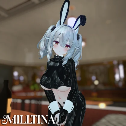 Feisty Bunny 🐇 Latex Reverse Bunny Suit 🐇9 avatars