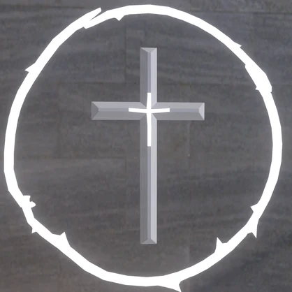 【Free/3D】 The Cross1/十字架/십자가 and crown of thorns 茨の冠