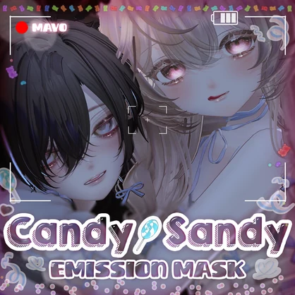 【 𝐌𝐀𝐘𝐎 】 🍭𝟐 𝐓𝐘𝐏𝐄𝐒 🍭 𝐂𝐚𝐧𝐝𝐲 & 𝐒𝐚𝐧𝐝𝐲 𝐌𝐚𝐤𝐞 𝐮𝐩 𝐓𝐞𝐱𝐭𝐮𝐫𝐞