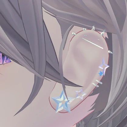 【無料/free】rurune対応ピアス