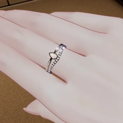 3日間無料✨ ✦ Astra Tear Ring ✦ — アストラティアリング —　指輪　アクセサリー【VRchat】