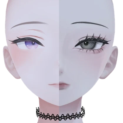 【森羅/Shinra】Yamippoi Girl Eyes&MakeUp&BlendShape iixiona