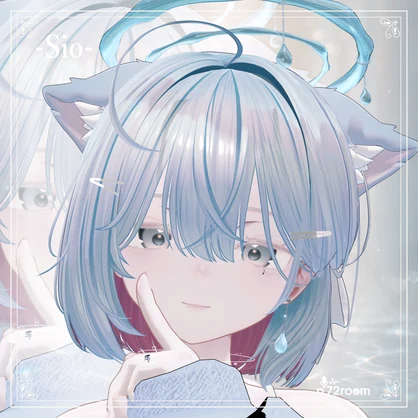 【無料／VRChat】Rain Drop Pierce｜揺れる水滴ピアス・MA対応