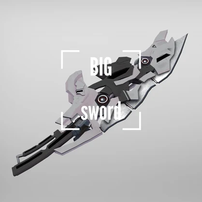 TIBIROBO カスタムウェポン「BIG sword」