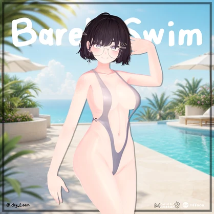 【3アバター対応】Barely Swim