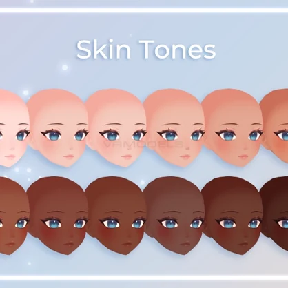 V1.3.2 "Starlight" Anime Head [Facial Tracking]
