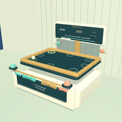 STAR TILT | 60-Second Cooperative Marble Tilt Game for VRChat Worlds