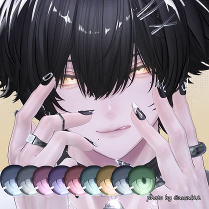 【狛乃専用】Calcite eye texture【9 colors】