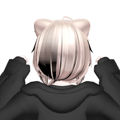 【真央専用】デフォ髪メッシュグラデーションマスクテクスチャshort ver.