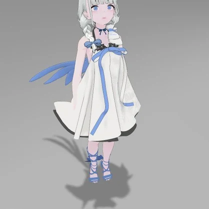 【VRC想定】RibbonChoker-リボンチョーカー-