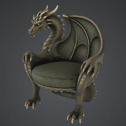 ドラゴンの椅子