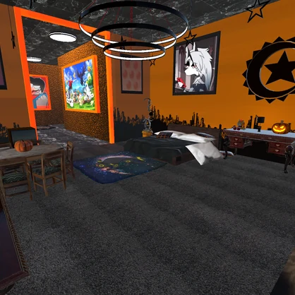(PC/QUEST) Avatar Bedroom Apartment - Halloween Version