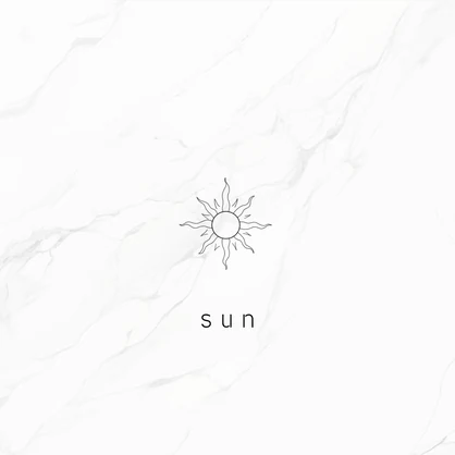 free tattoo『sun』