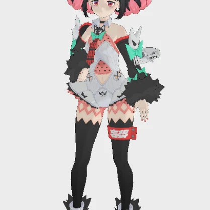 Nangong VRM,Vroid,PMX MMD Download