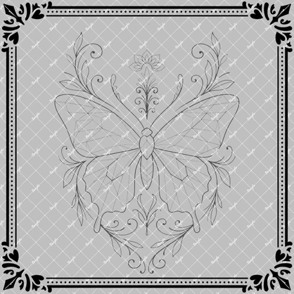 タトゥーデカール：Butterfly