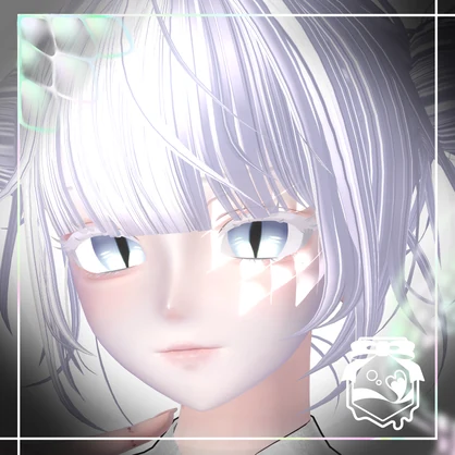 【ルミナ専用】白鱗-hakurin-【アイテクスチャ・鱗テクスチャpng&PSD】