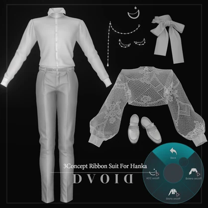 「斑霞対応」3Concept Ribbon Suit - DVOID