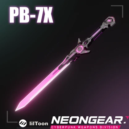【3Dモデル】NeonSword PB-7X