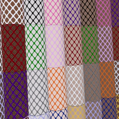 108 Repeatable Fishnet Textures