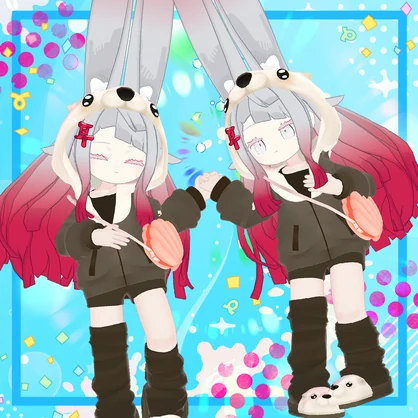 ラッコパーカー【４アバター対応】