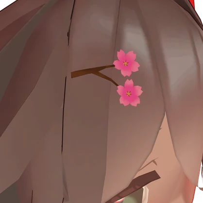 桜の髪飾り