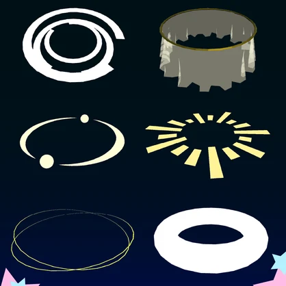 【VRChat向け】シンプル天使の輪