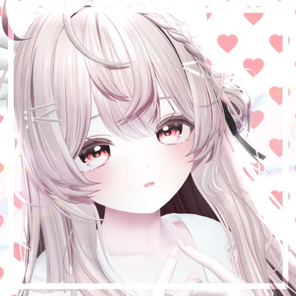【10アバター対応】 Red Beryl Eye Texture