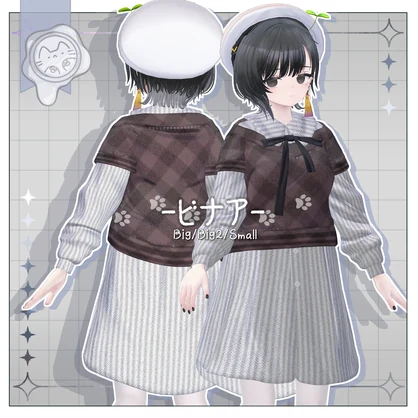 【3D衣装】はるさんぽ -13アバター対応-
