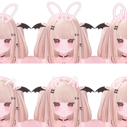 【MA】らくがき風ネオンライト11種【りりか対応】