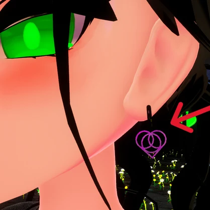 【Free/CC0】改変用 Simple Earring.fbx【PB】