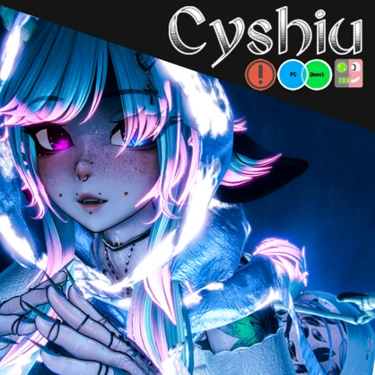 Cyshiu the Cursed 🐐(Female / Femboy, PC, QUEST, NSFW, Gogo, Face Tracking)