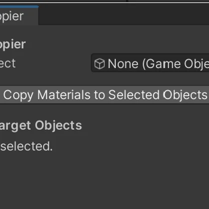【無料】Material Copier [Unity2022.3.22f1対応]