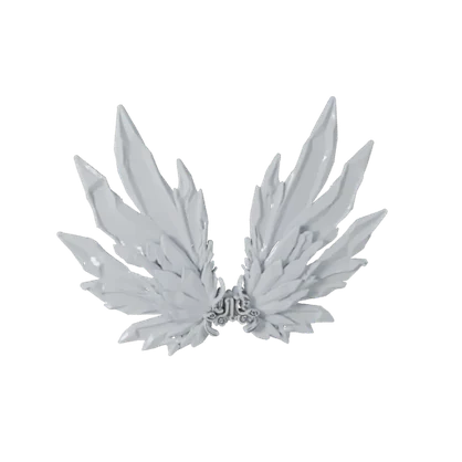 Single Isolated 3d Model Of Fairy (FBX, GLB, OBJ, USDZ/PBR)