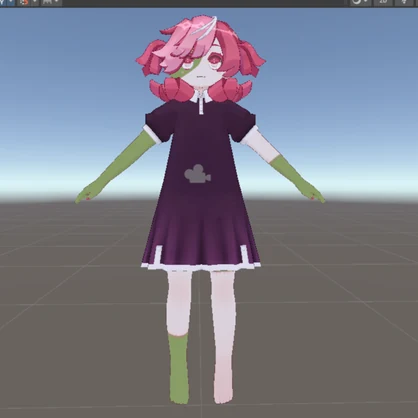 【無料】リディコート　パッチワークゾンビ風テクスチャ