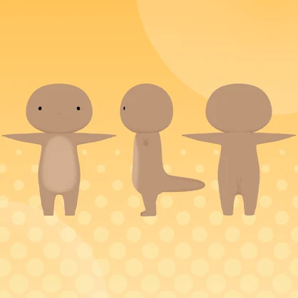 【Moblie対応】オオサンショウウオ Giant Salamander / オリジナル3Dモデル